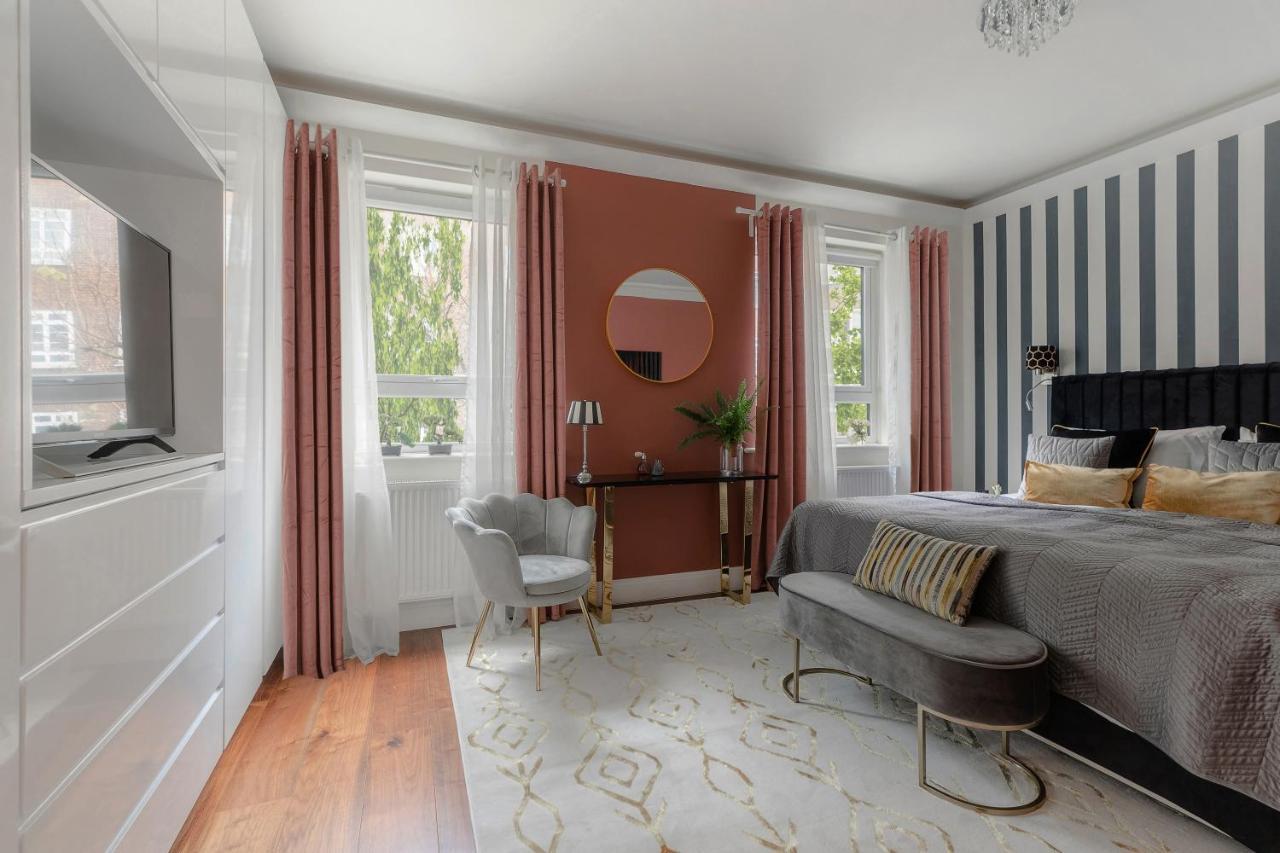 לונדון Notting Hill & Hyde Park Exclusive West-End Serene Designer Family Home 5Bed4Bath מראה חיצוני תמונה
